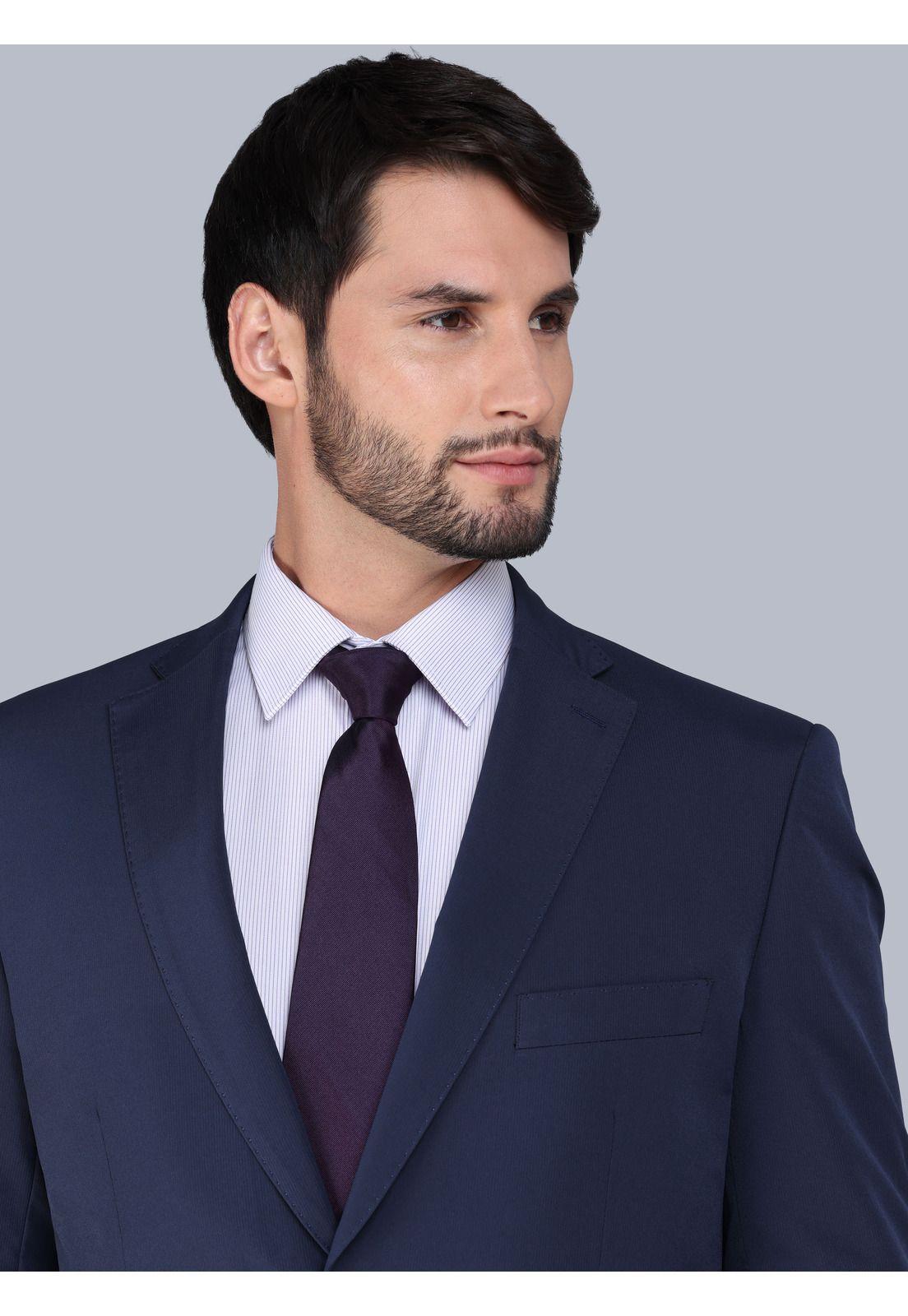 Traje Poli Viscosa Tailored Fit Azul Arrow AM32035AZ-3