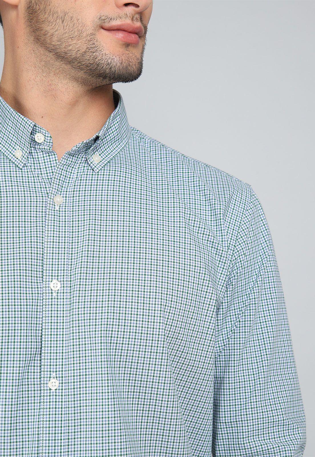 Camisa Cuadros Manga Larga Arrow CM31045VE-2