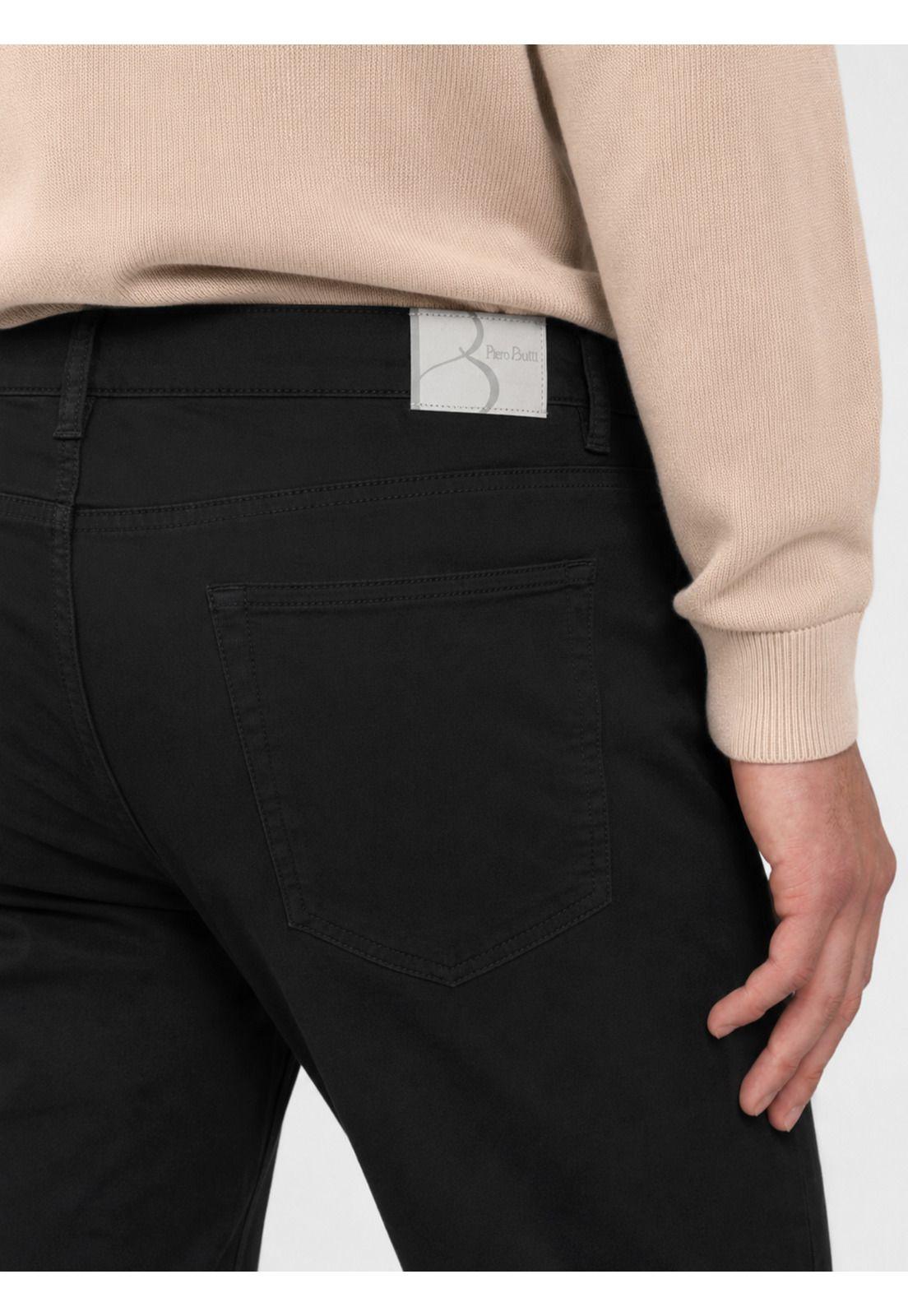 Pantalón 5 Pocket Spandex Regular Fit Negro Piero Butti PBDVB02NE-2