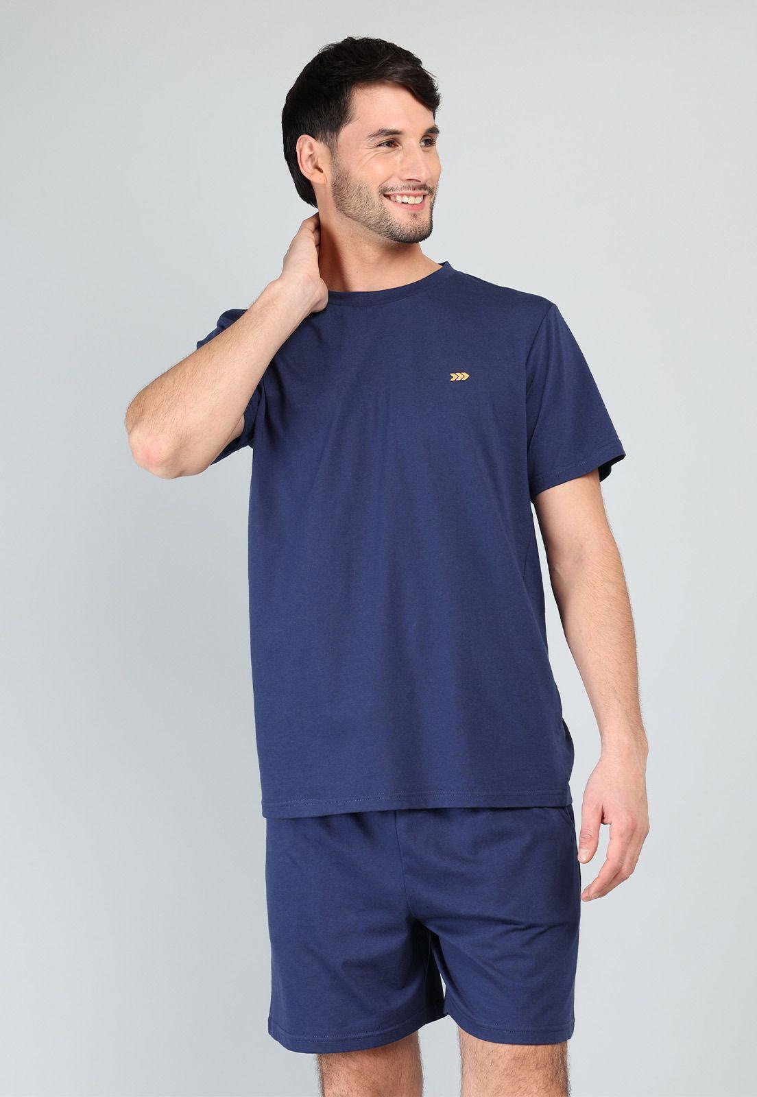 Pijama Corto Cuello Redondo Arrow P1V3208AZ-0