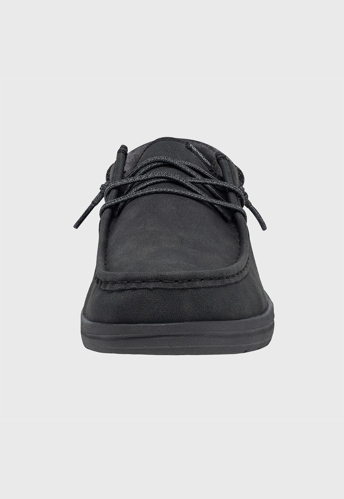 Zapato Scott Grip Total Black Heydude-4