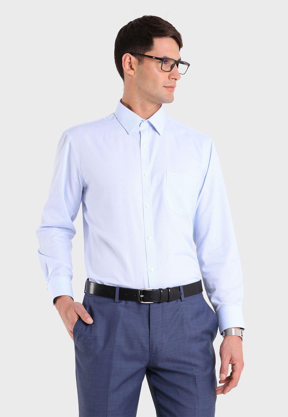 Camisa Formal Con Diseño Arrow-0