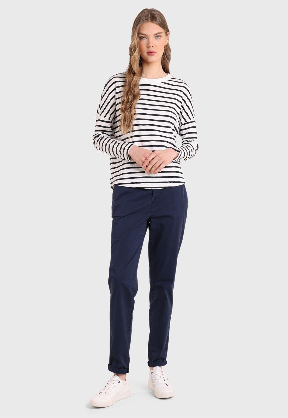 Polera Con Diseño A Rayas Mujer Esprit-2