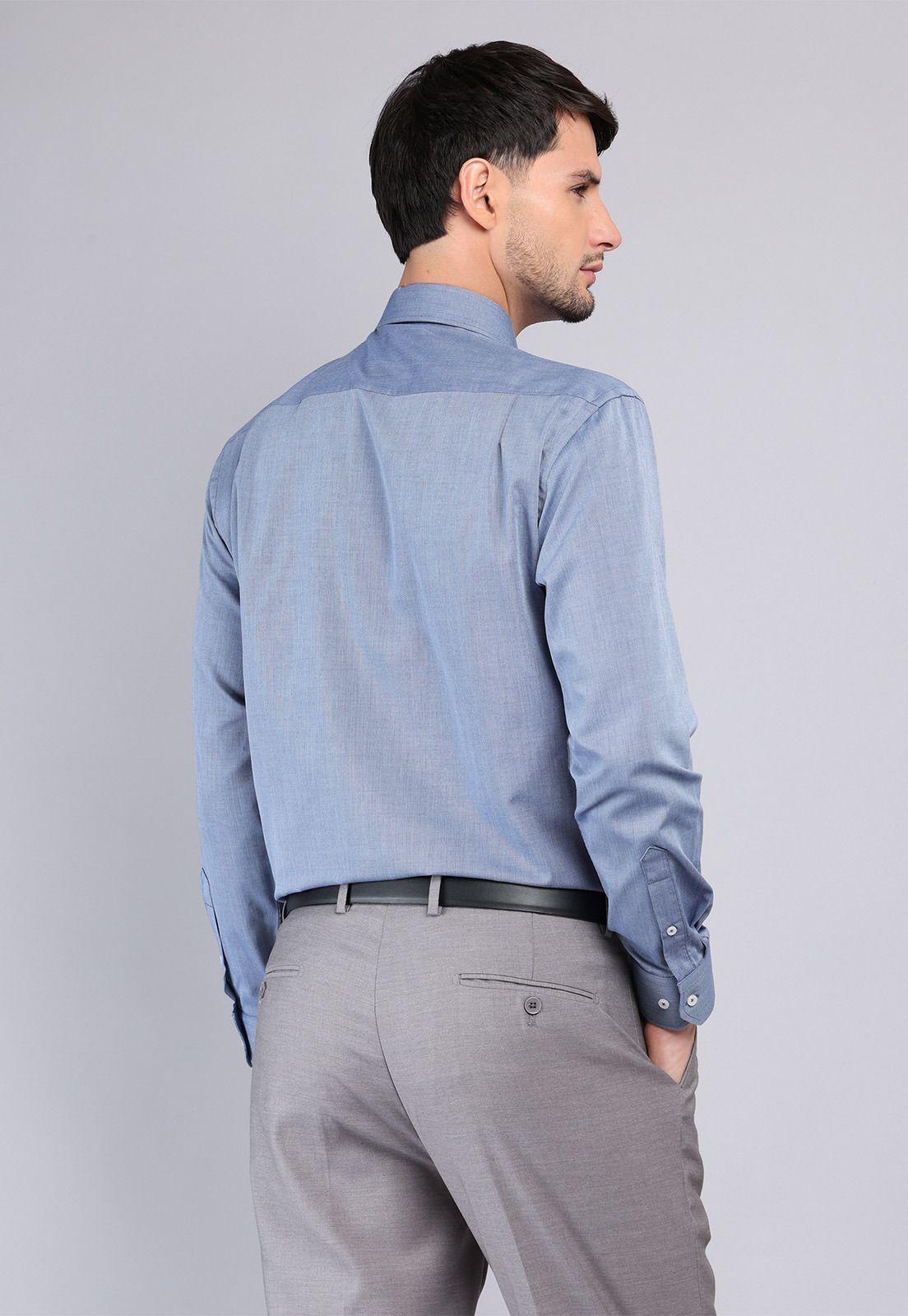 Camisa Formal Texturada Van Heusen VHCM432AZ-2