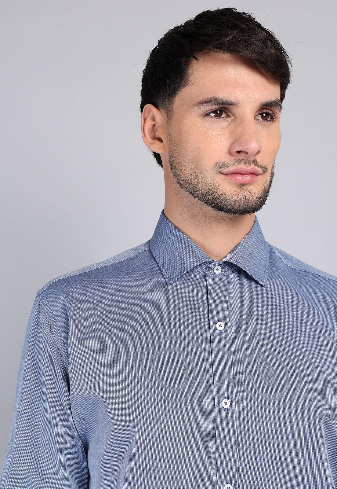 Camisa Formal Texturada Van Heusen VHCM432AZ-3