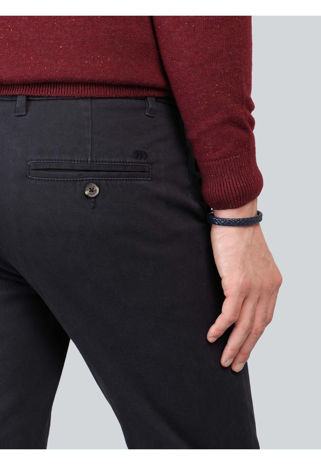 Pantalón Chino Spandex Regular Fit Azul Marino Arrow PA33030NB-4