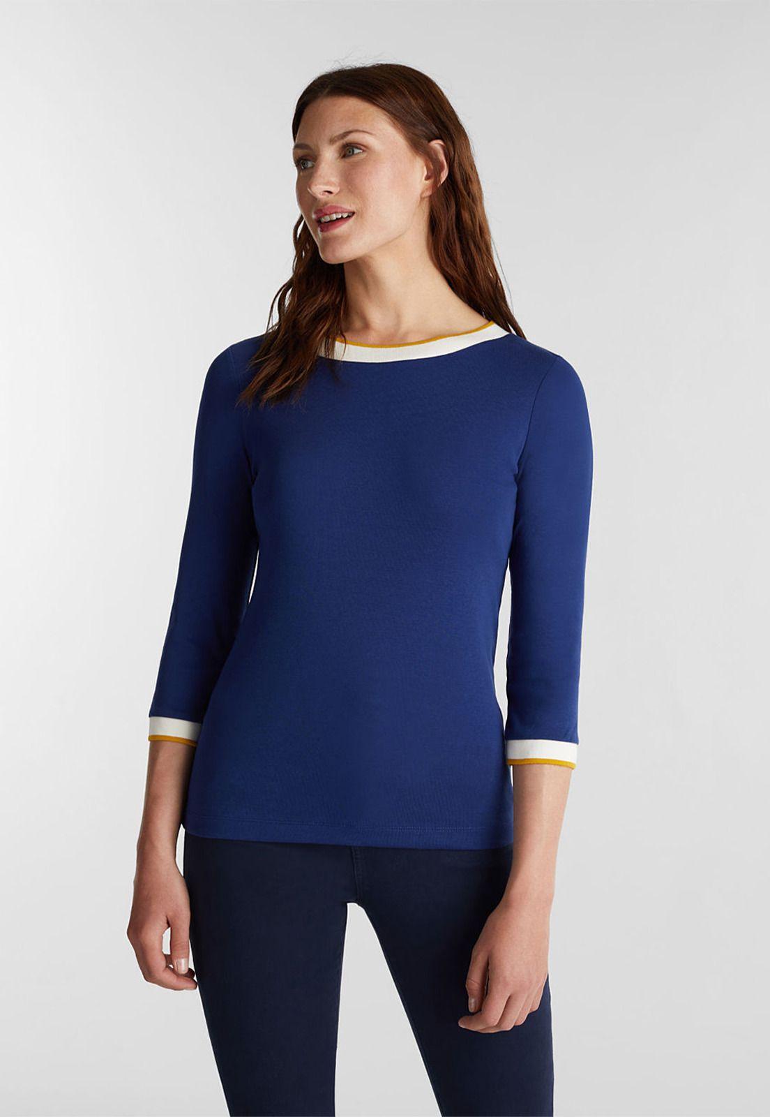 Polera Mujer Manga 3/4 Esprit-1