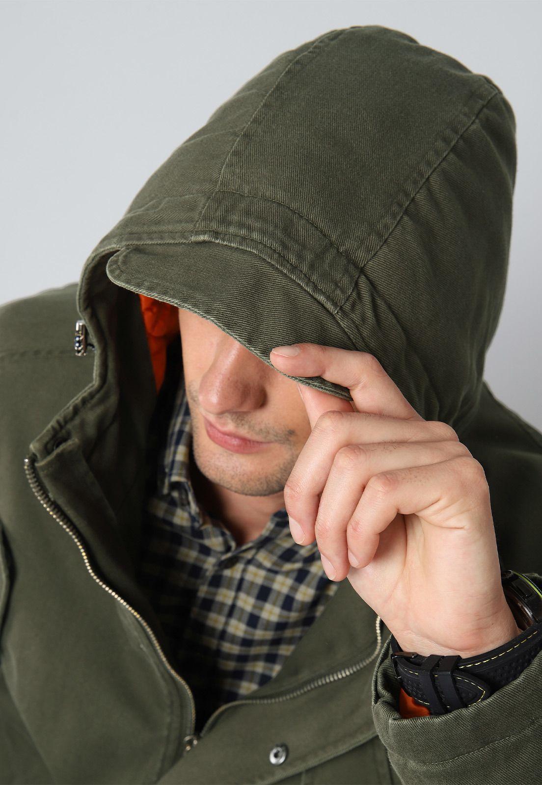 Chaqueta Con Capucha Arrow-5