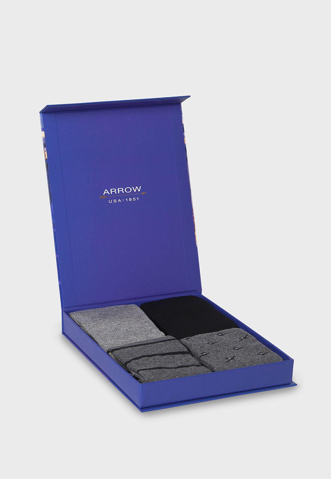 Caja Calcetines 4 Unidades Casual Arrow CP42406SU-6