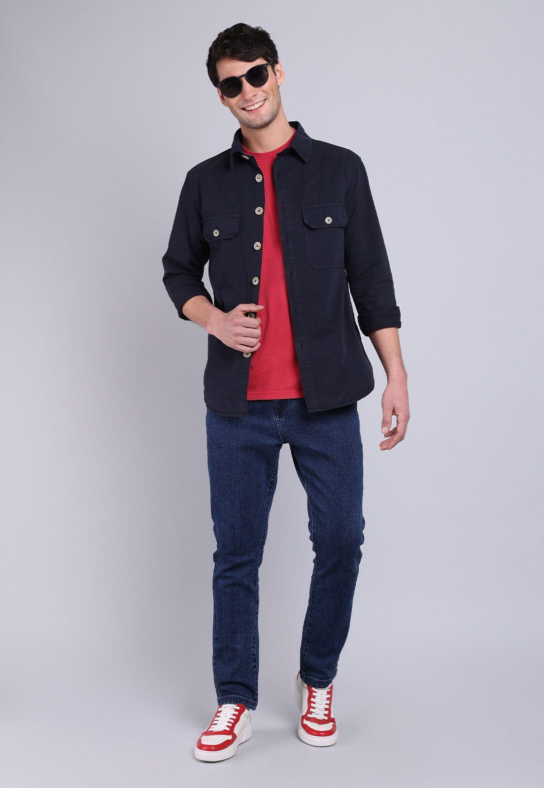 Camisa Lisa Manga Larga Soviet BVSHF26AZ-3