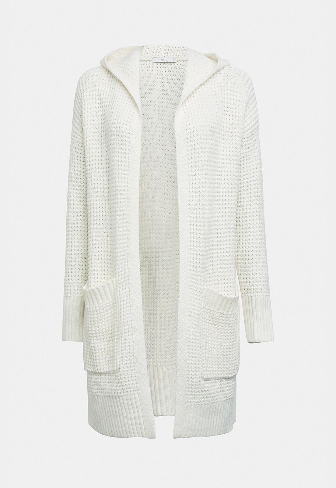 Cardigan Largo Con Capucha Esprit-4