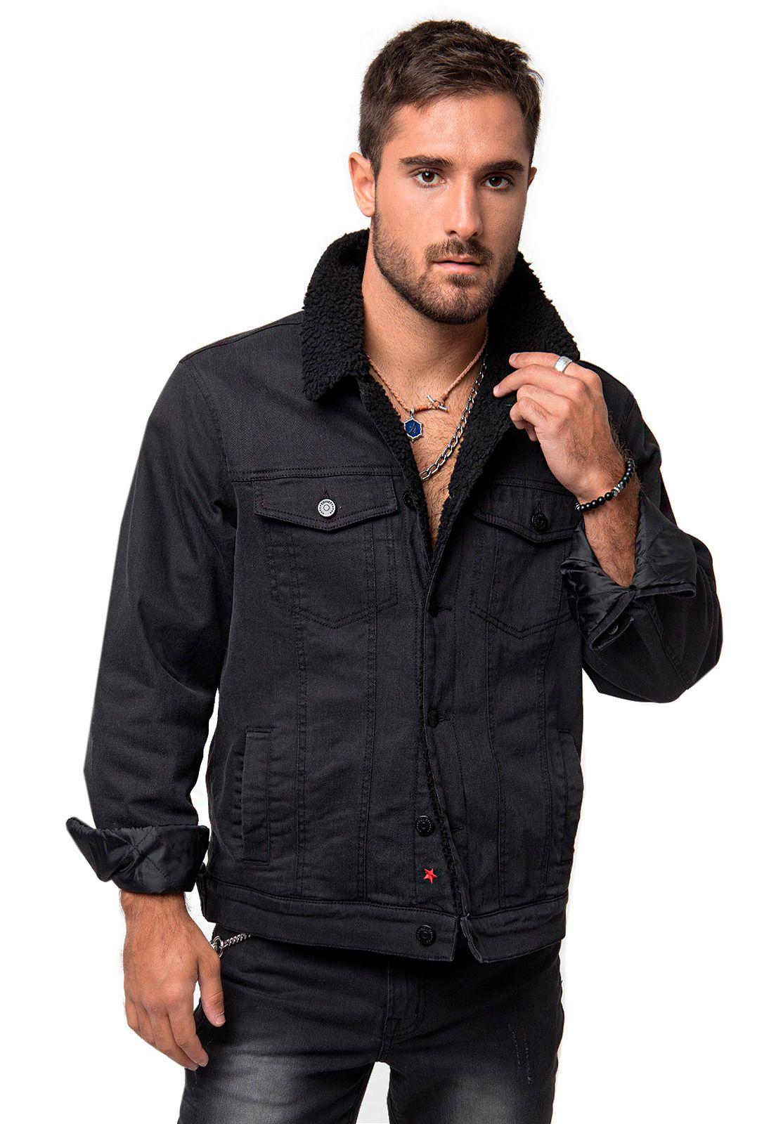 Chaqueta Negro SVCA157NE-4