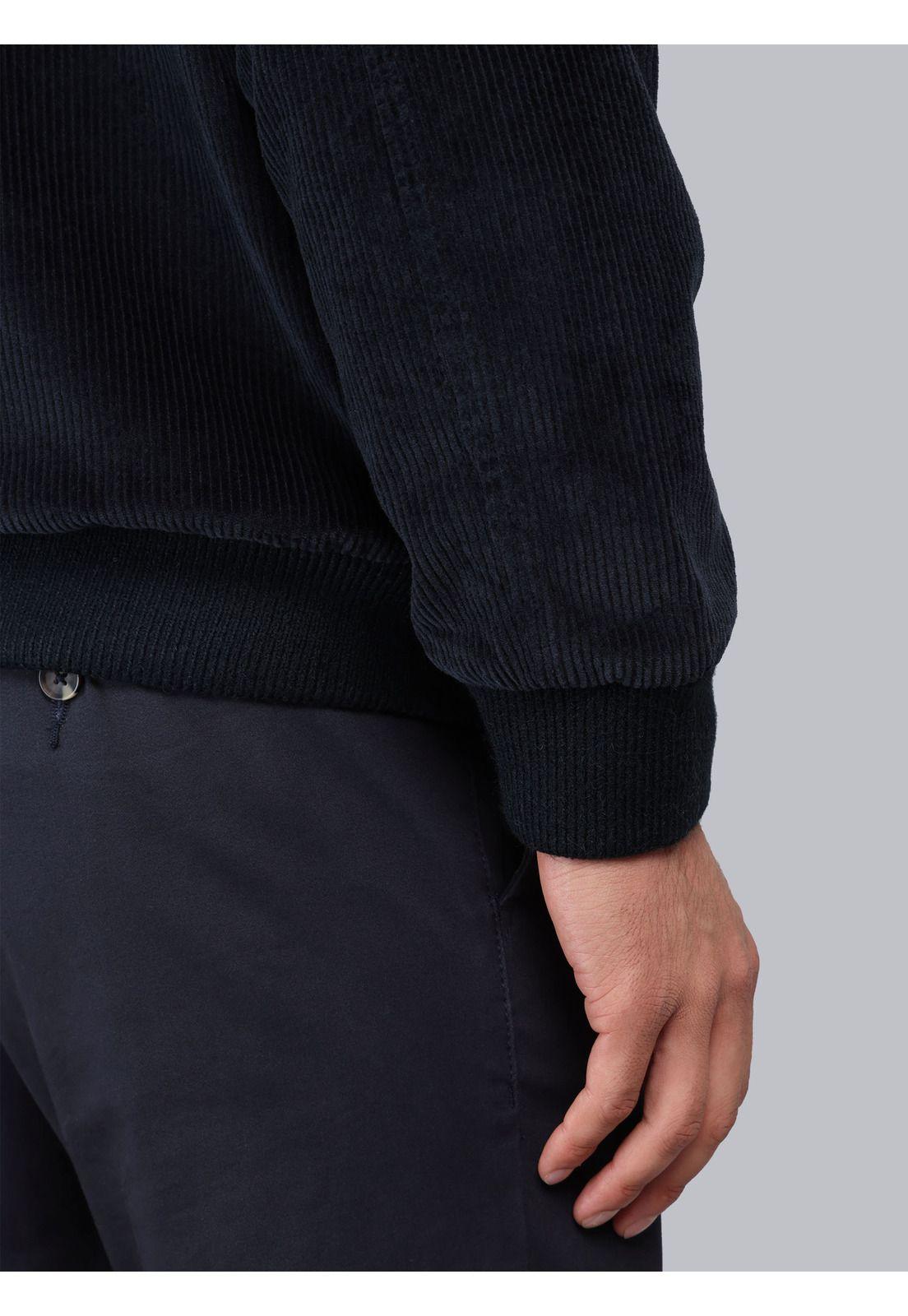 Chaqueta Bomber Cotelé Regular Fit Azul Marino Piero Butti PBCIG30NB-4