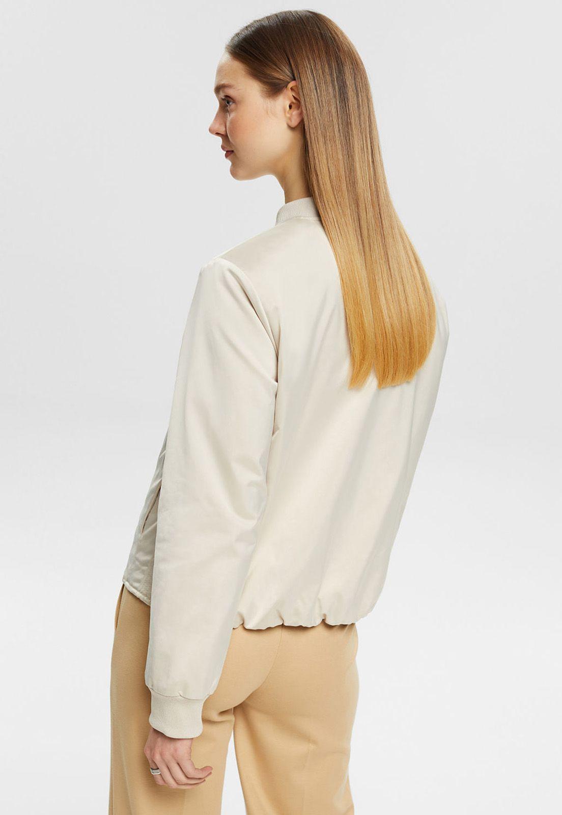 Chaqueta De Estilo Bomber Con Cierre Esprit-1