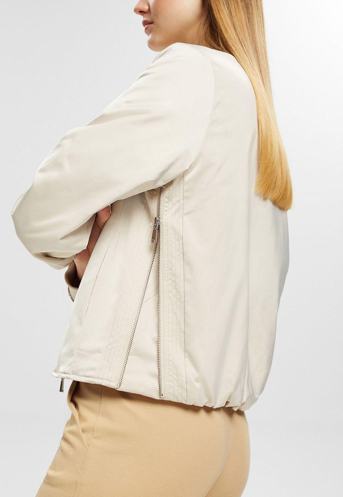 Chaqueta De Estilo Bomber Con Cierre Esprit-2