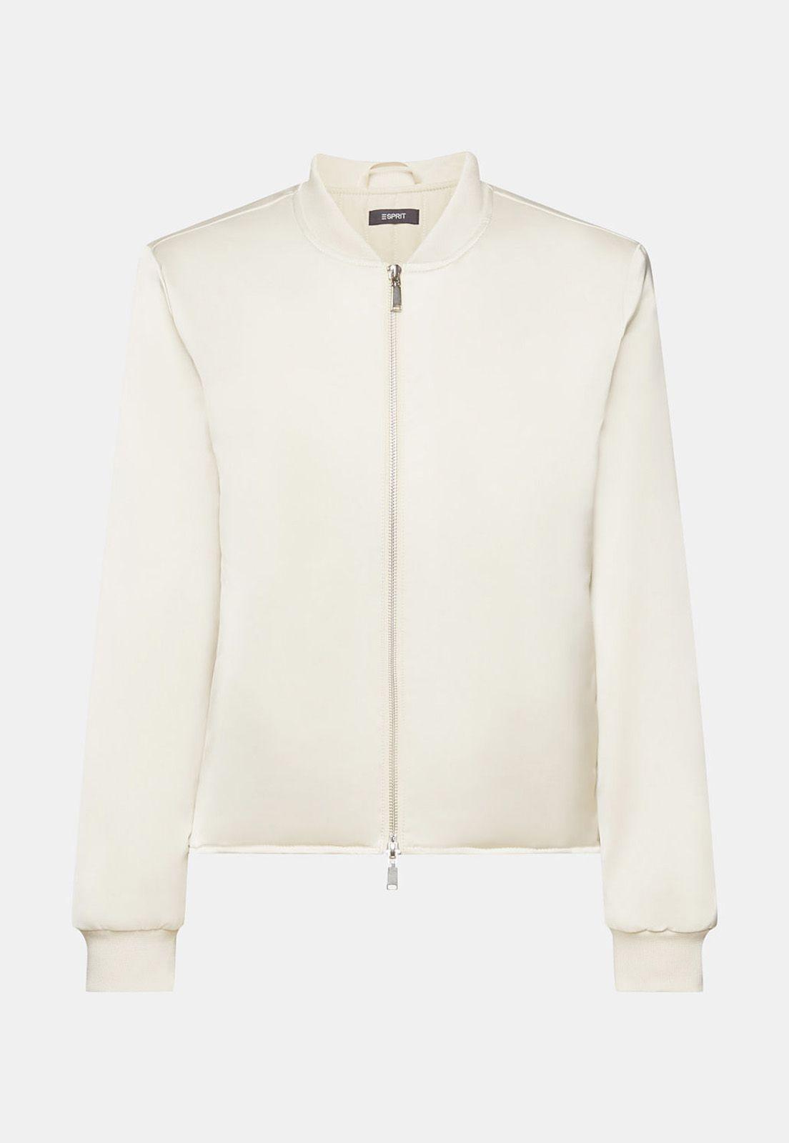 Chaqueta De Estilo Bomber Con Cierre Esprit-3