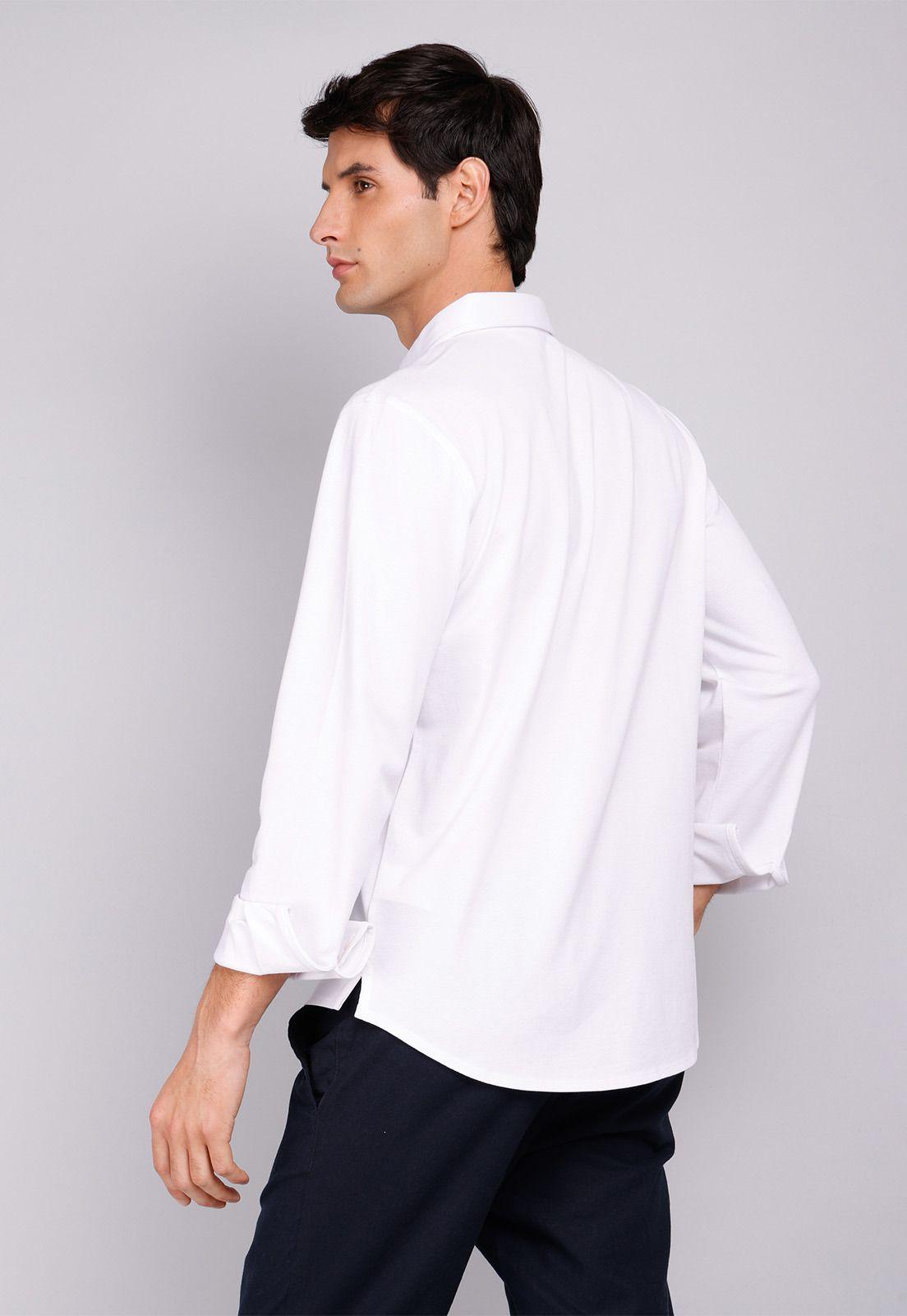 Camisa Piqué Lisa Spandex Arrow CM32057BL-1