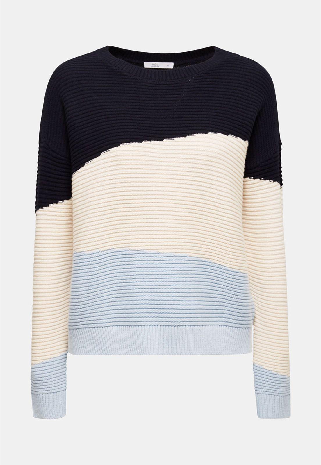 Sweater Con Diseño De Bloques De Color-3