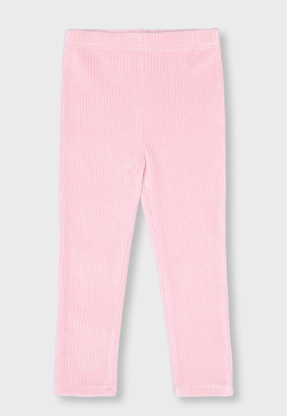 Calza Velvet Niña Osito OCZA322RD-0