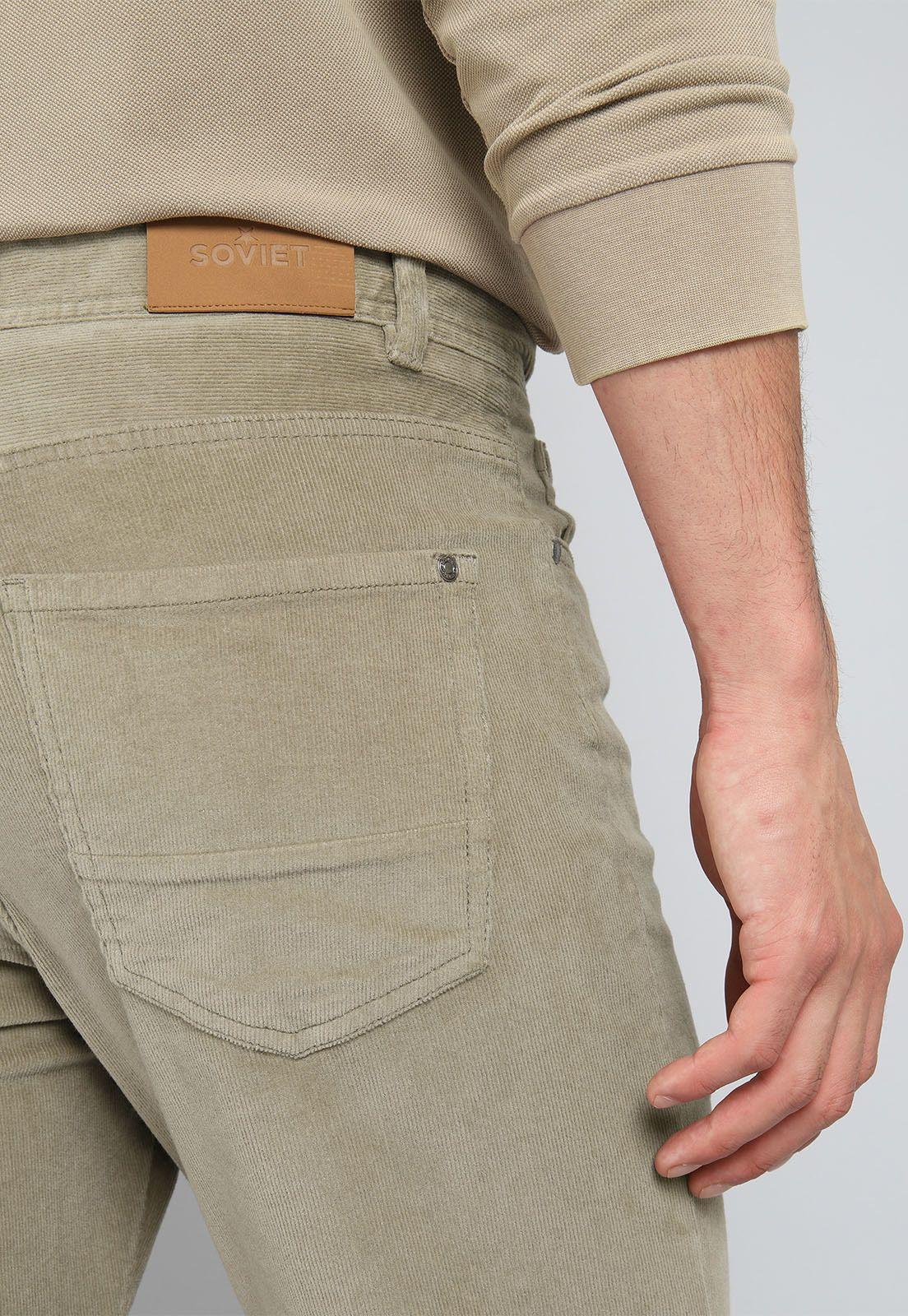 Pantalón Cotelé Straight Soviet BISHB01BE-4