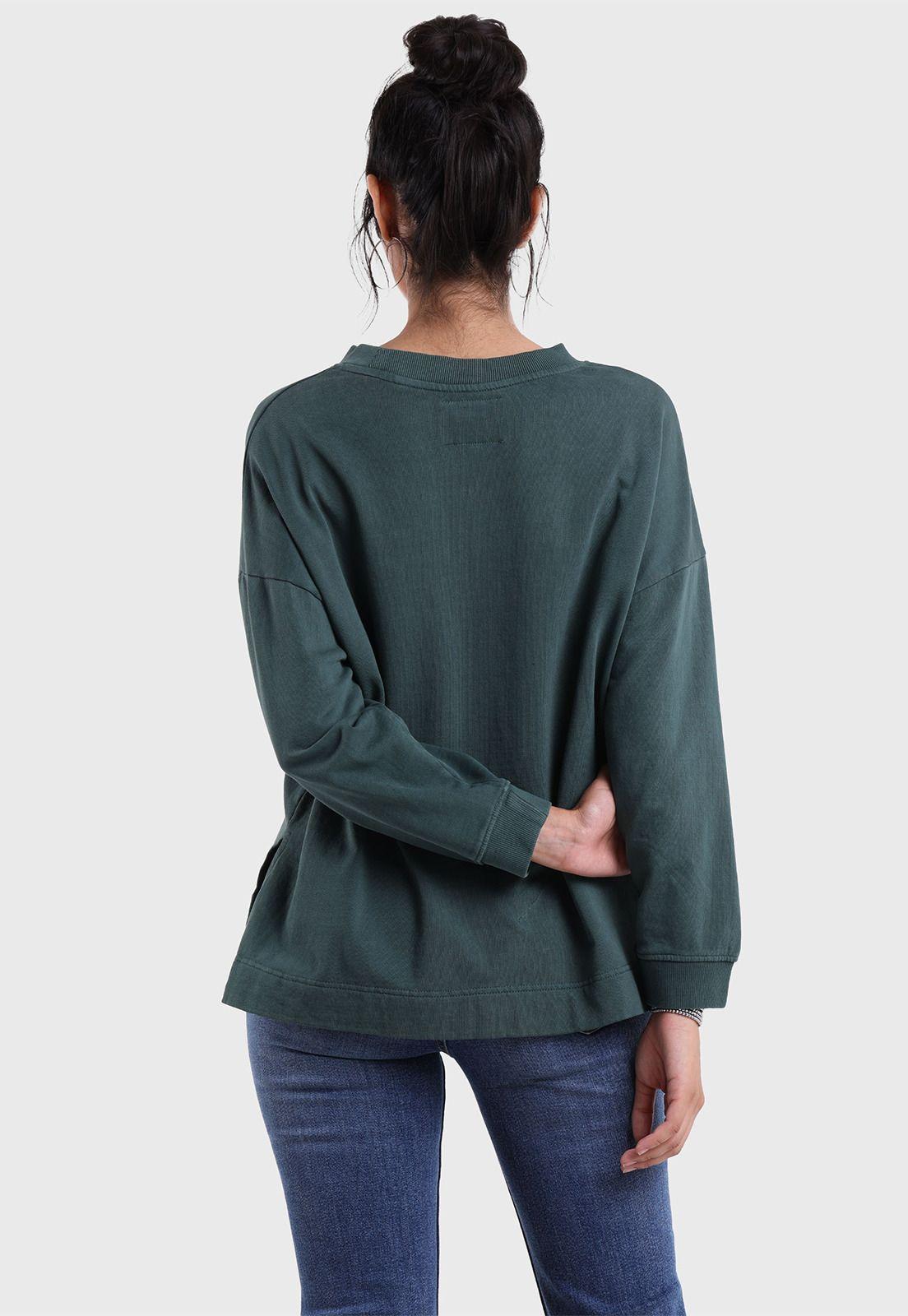 Poleron Cuello Redondo Mujer Soviet SPLM732VE-4