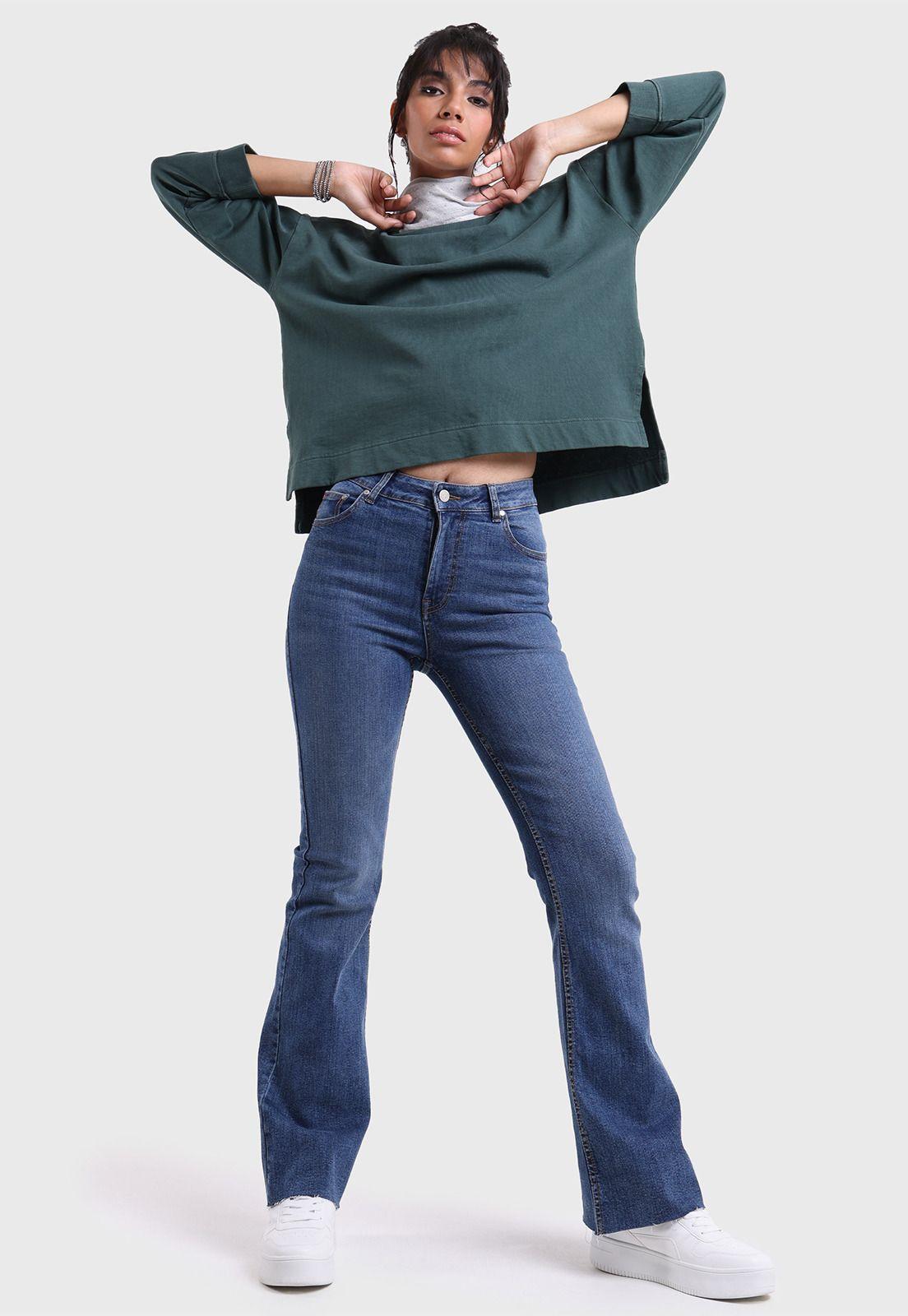 Poleron Cuello Redondo Mujer Soviet SPLM732VE-5