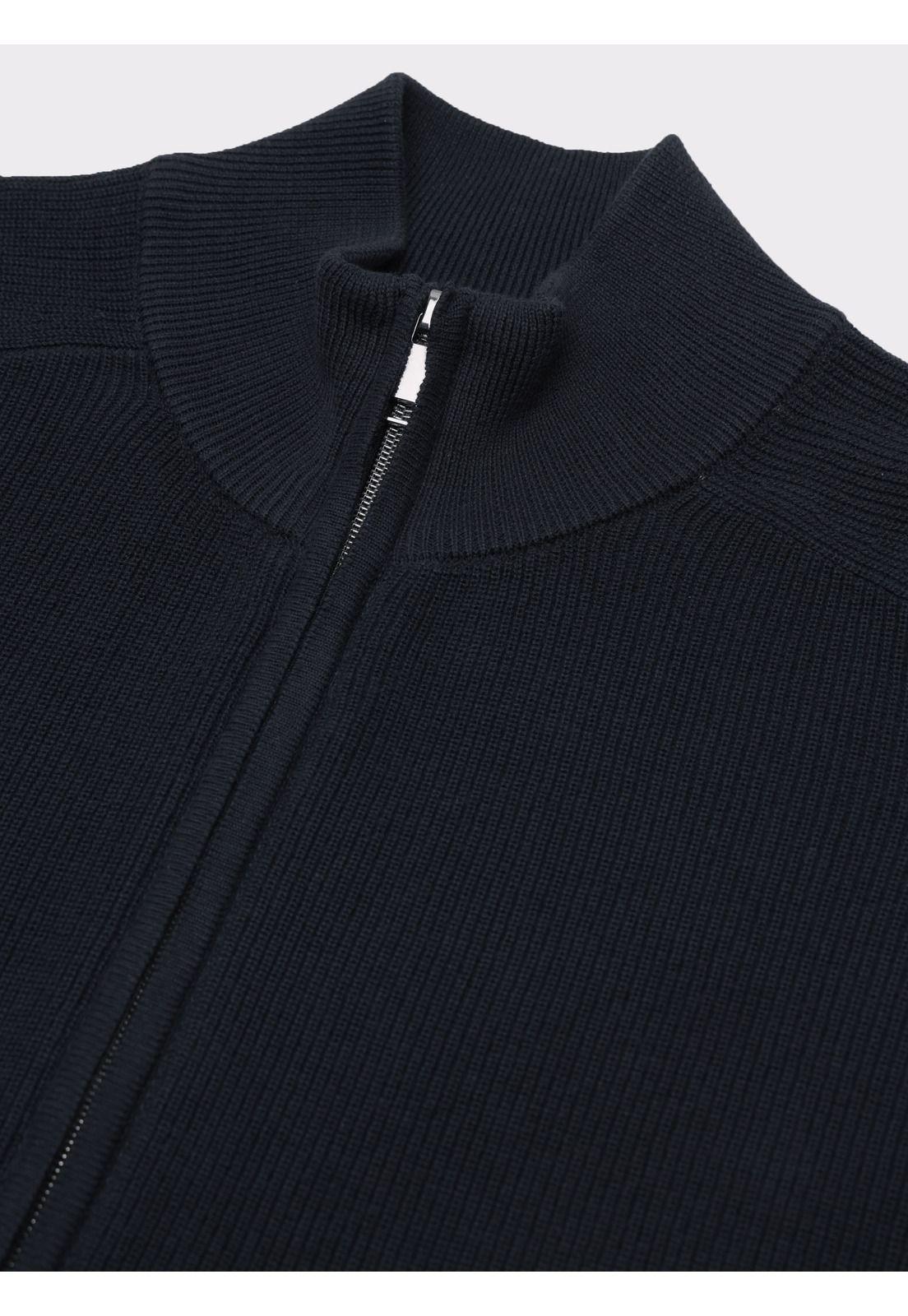 Sweater Cuello Alto Regular Fit Azul Marino Piero Butti PBDVI21NB-5