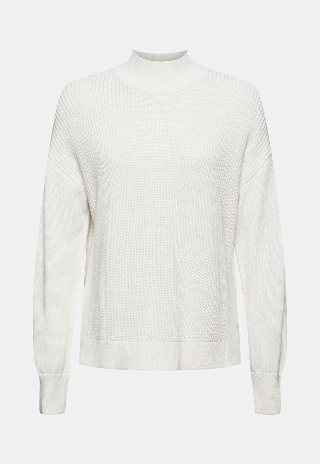 Sweater Mujer Liso Esprit Azul marino-3