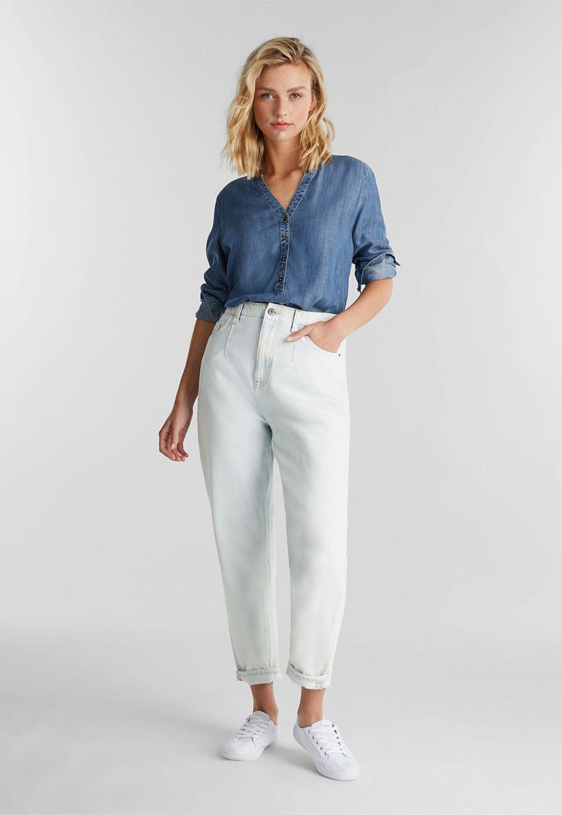 Blusa Mujer Manga Larga Lisa Esprit-2