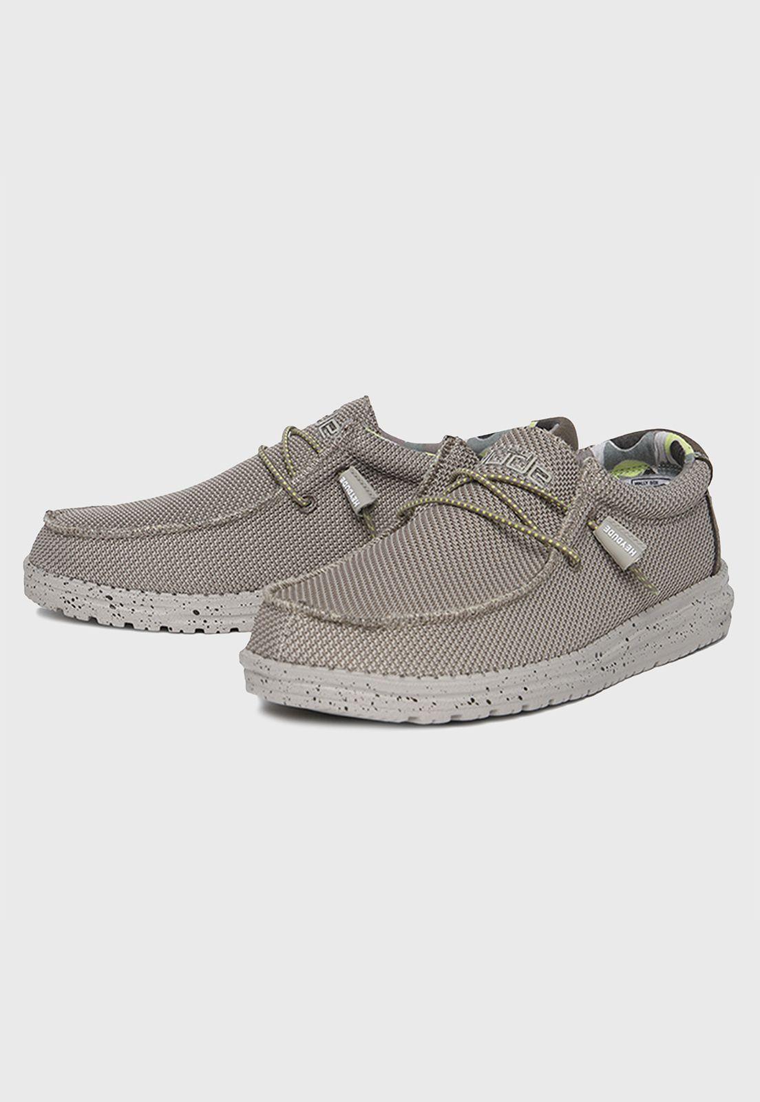 Zapato Wally Sox Camel Hombre Heydude-1