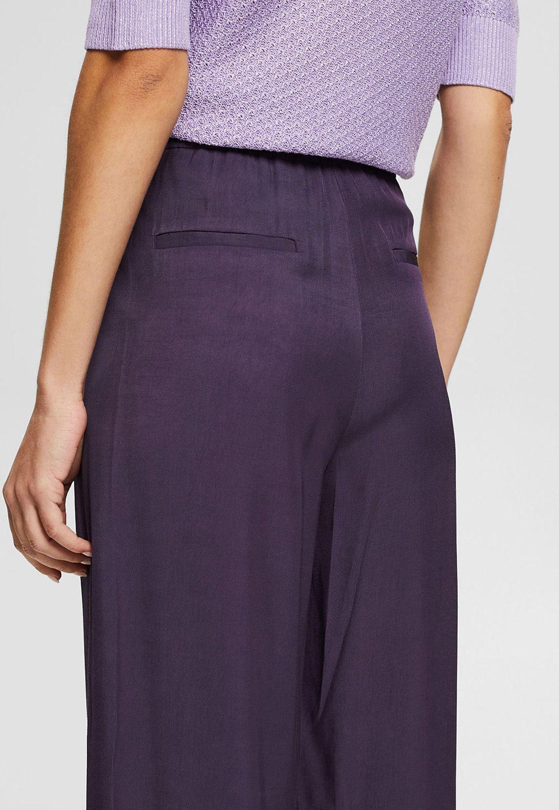 Pantalón De Pierna Ancha Esprit-2