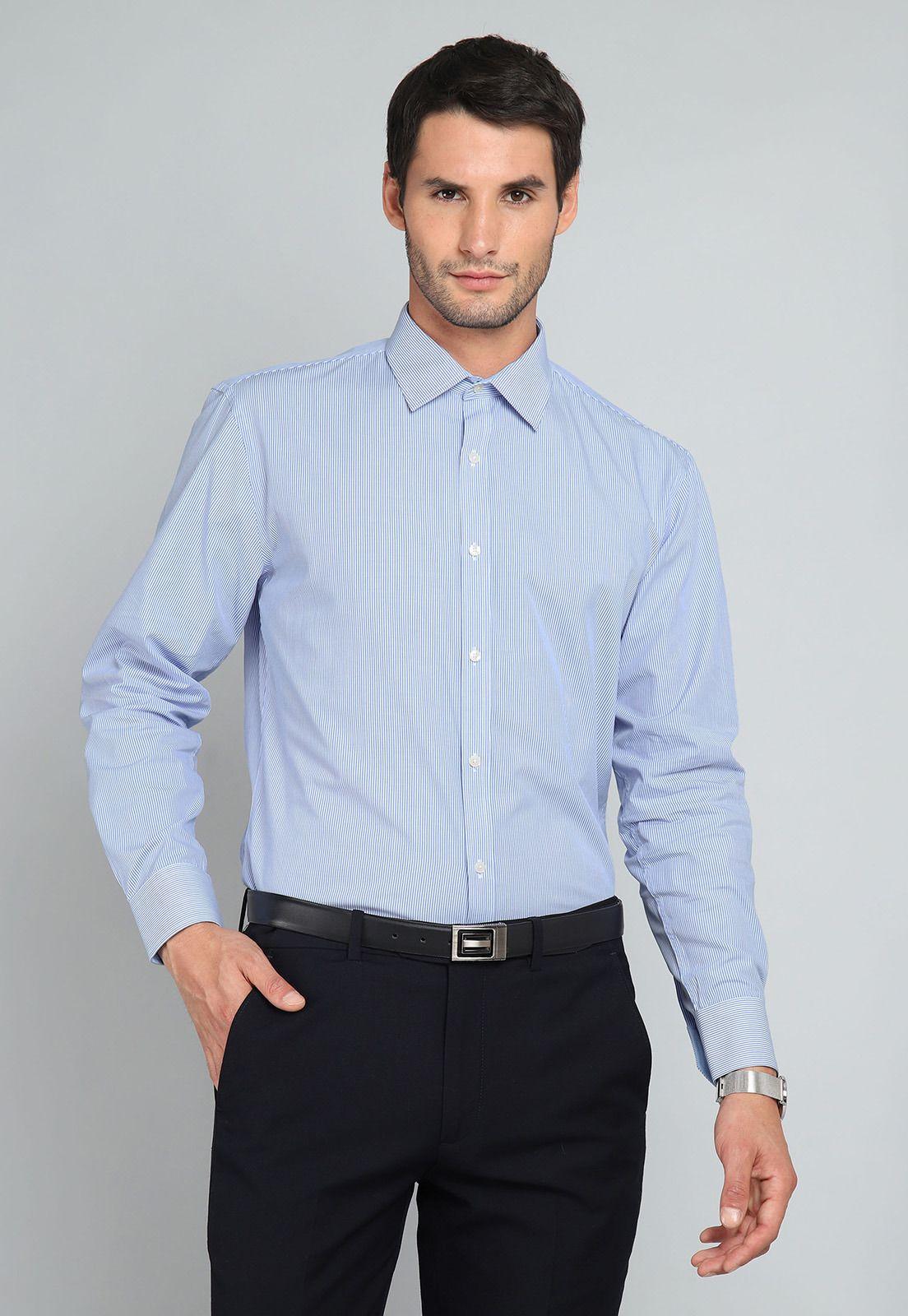 Camisa Formal A Rayas Arrow ARM0325AZ-0