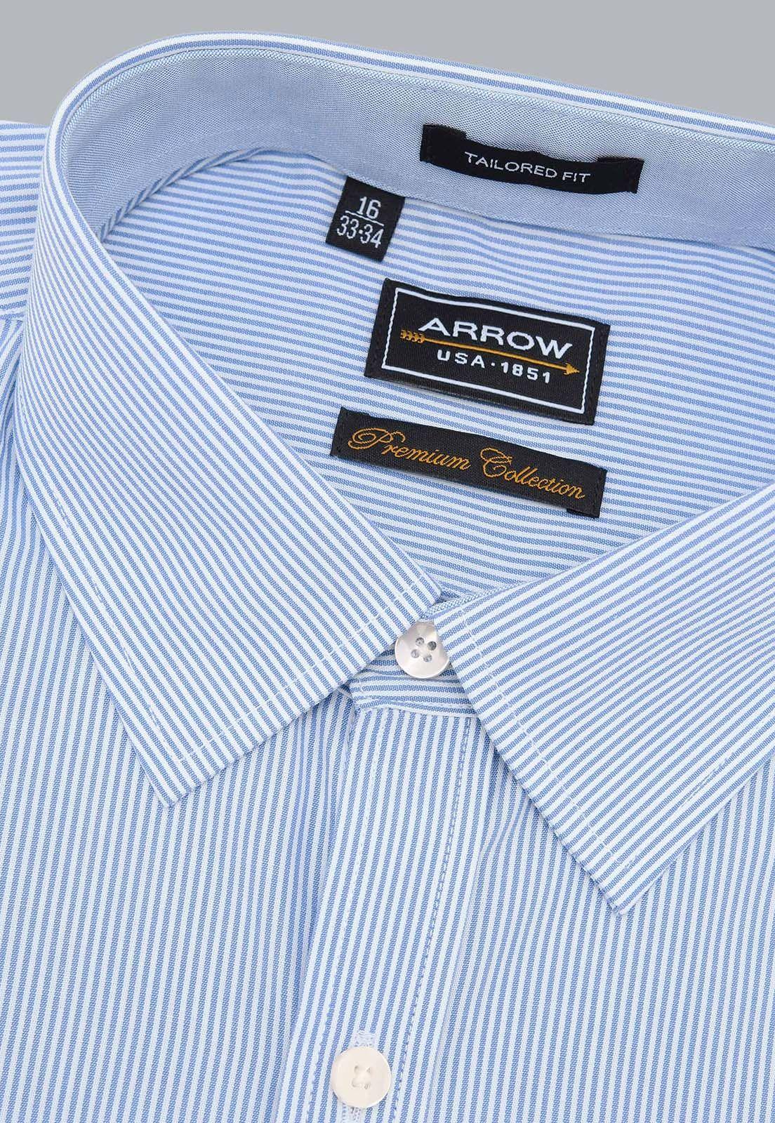 Camisa Formal A Rayas Arrow ARM0325AZ-1