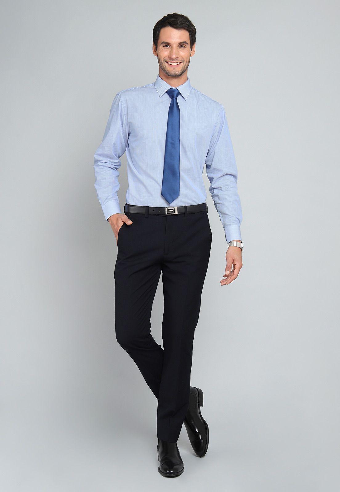 Camisa Formal A Rayas Arrow ARM0325AZ-4