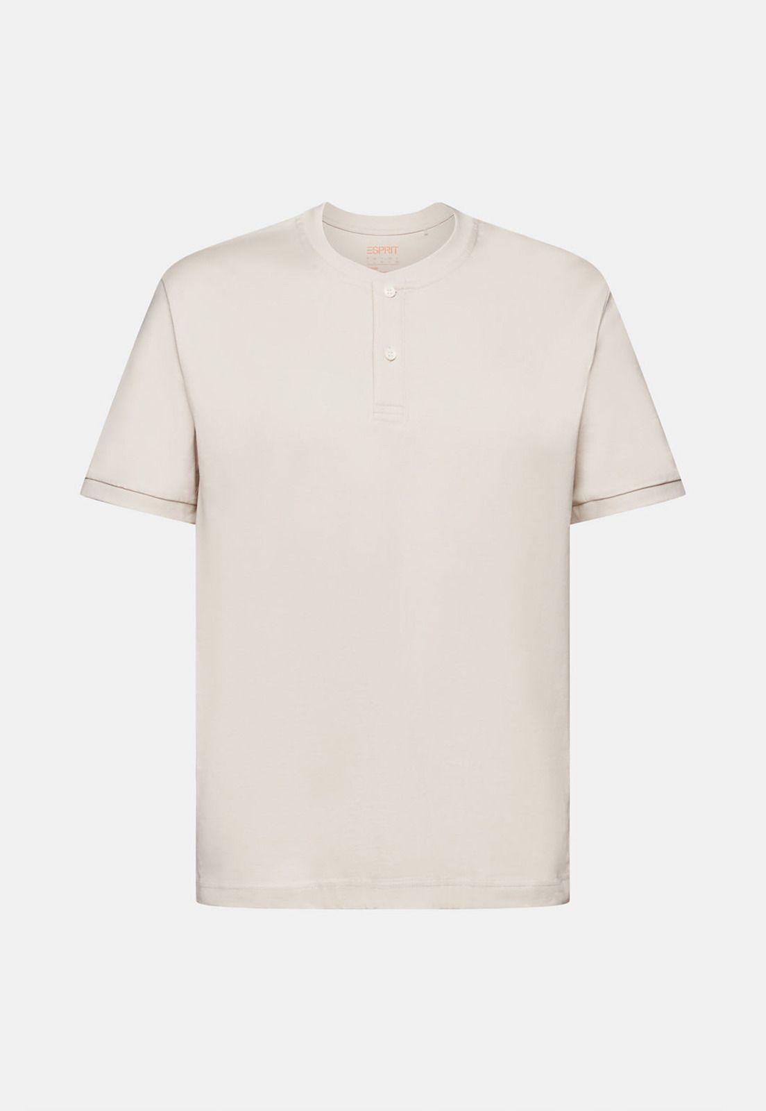 Polera Con Cuello Henley Hombre Esprit 024EE2K316-3