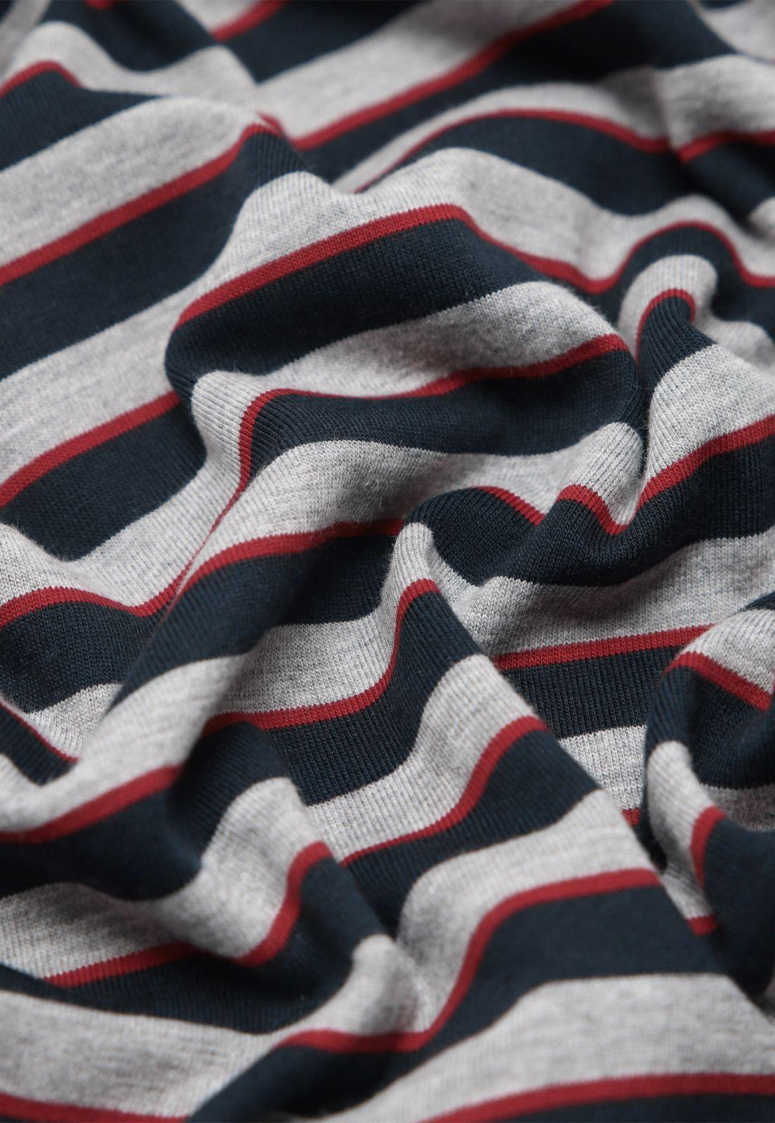 Pijama Largo A Rayas Arrow-6