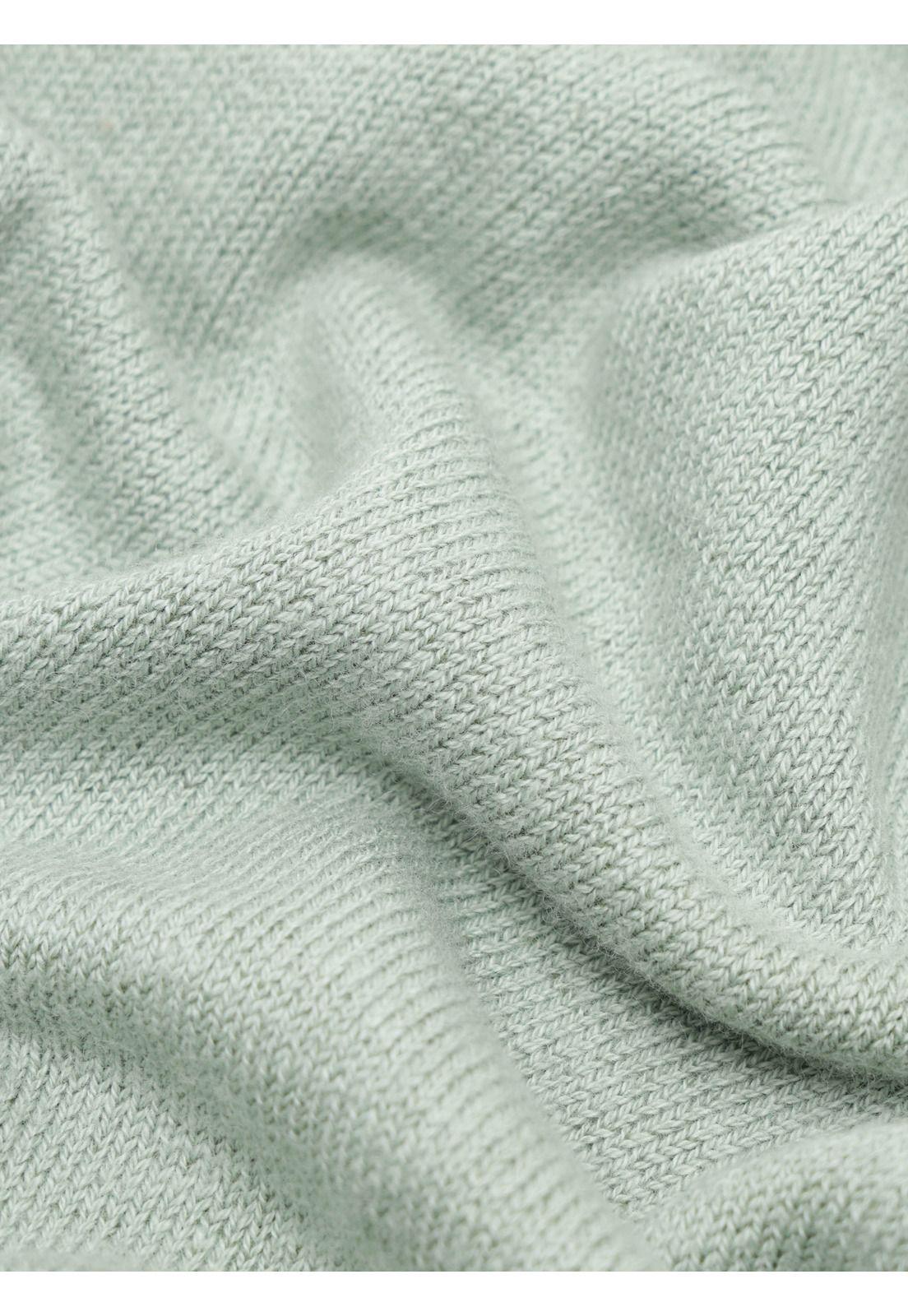 Sweater Cuello V Regular Fit Verde Claro Arrow SW33097VC-5
