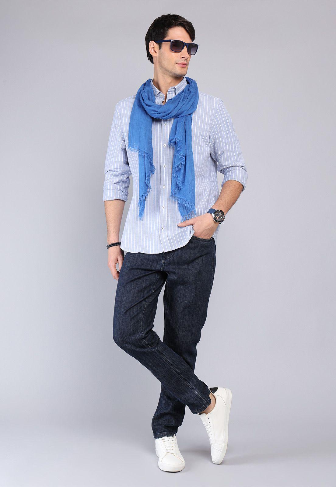 Camisa Oxford Spandex Arrow CM32003AZ-3