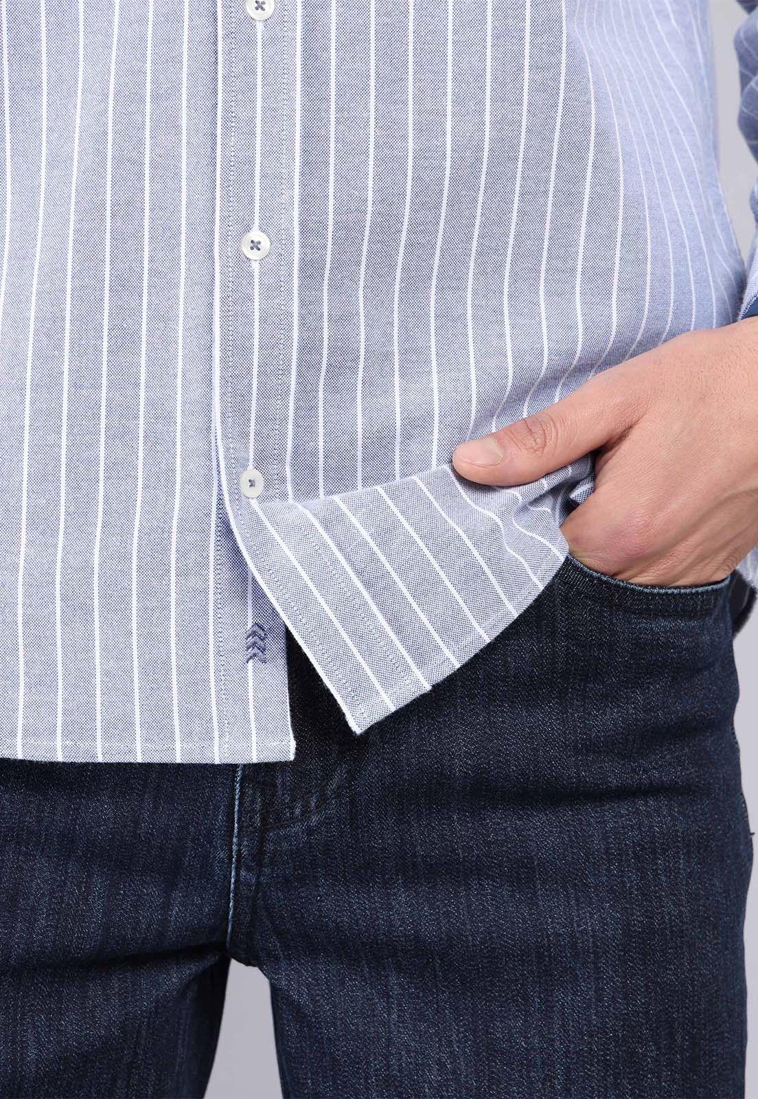 Camisa Oxford Spandex Arrow CM32003AZ-5