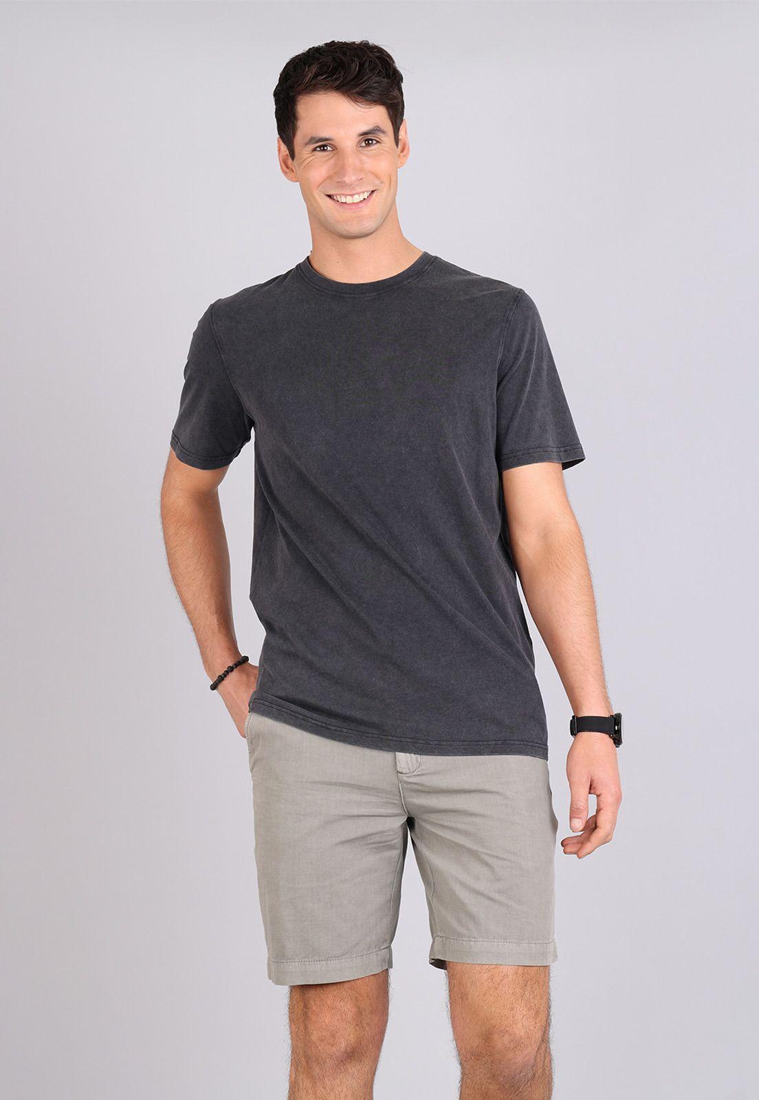 Polera Manga Corta Hombre Soviet SPOH674NE-0