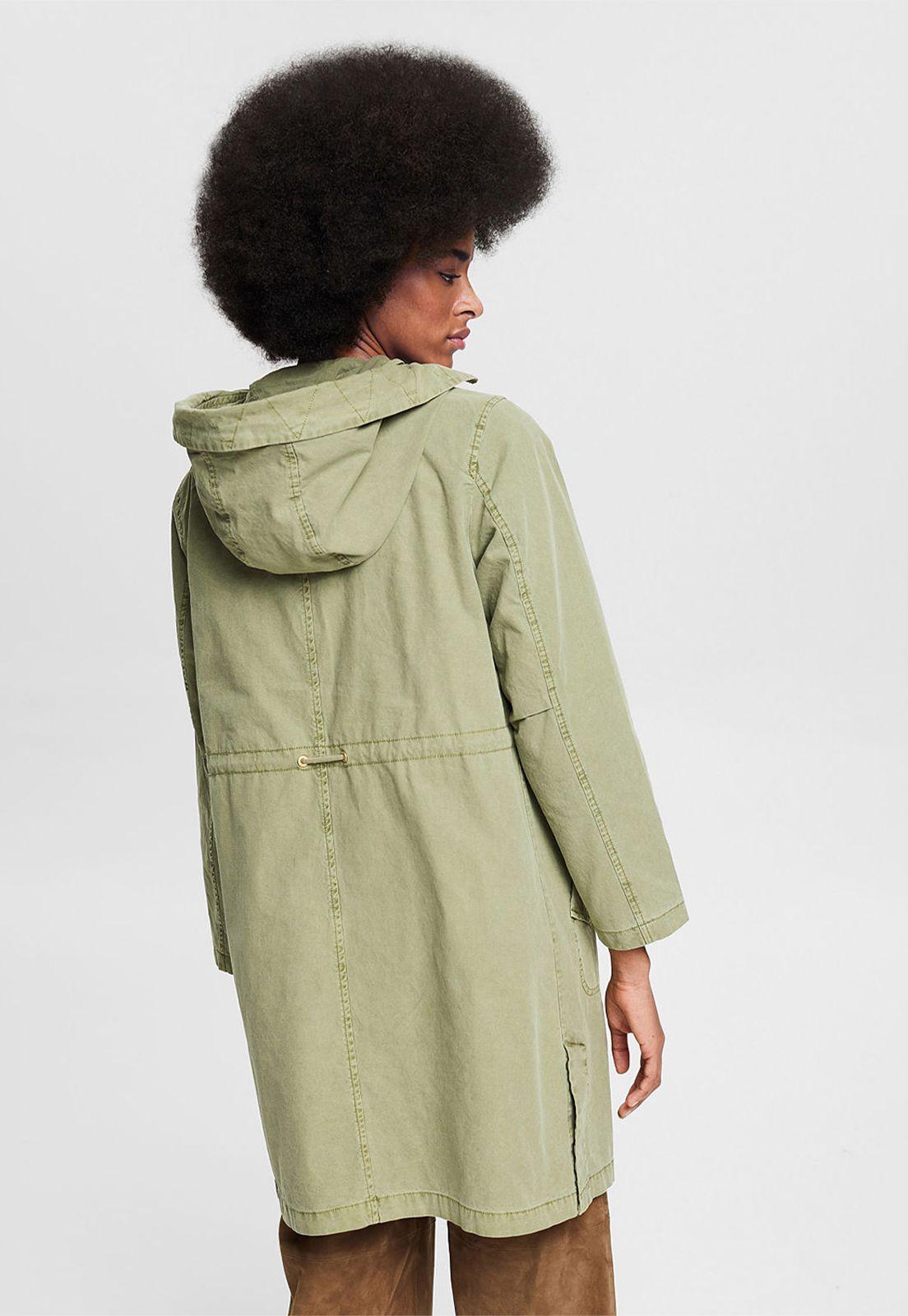 Chaqueta Con Capucha Mujer Esprit-1
