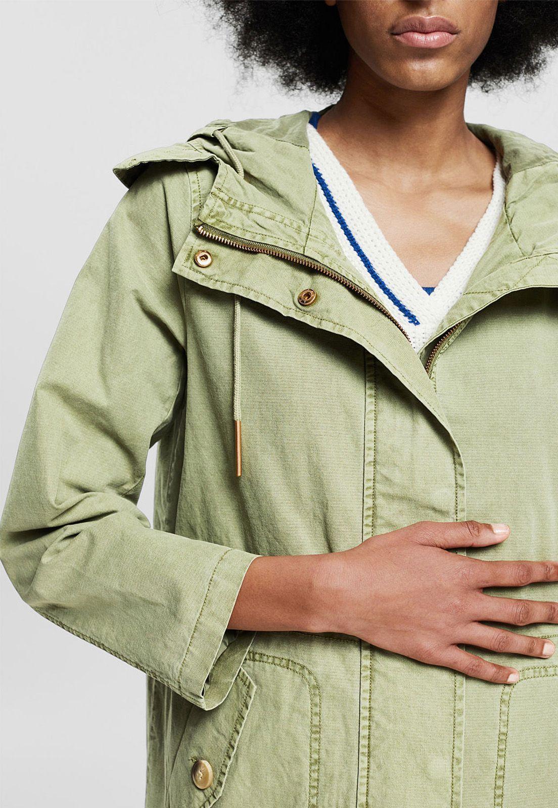 Chaqueta Con Capucha Mujer Esprit-2