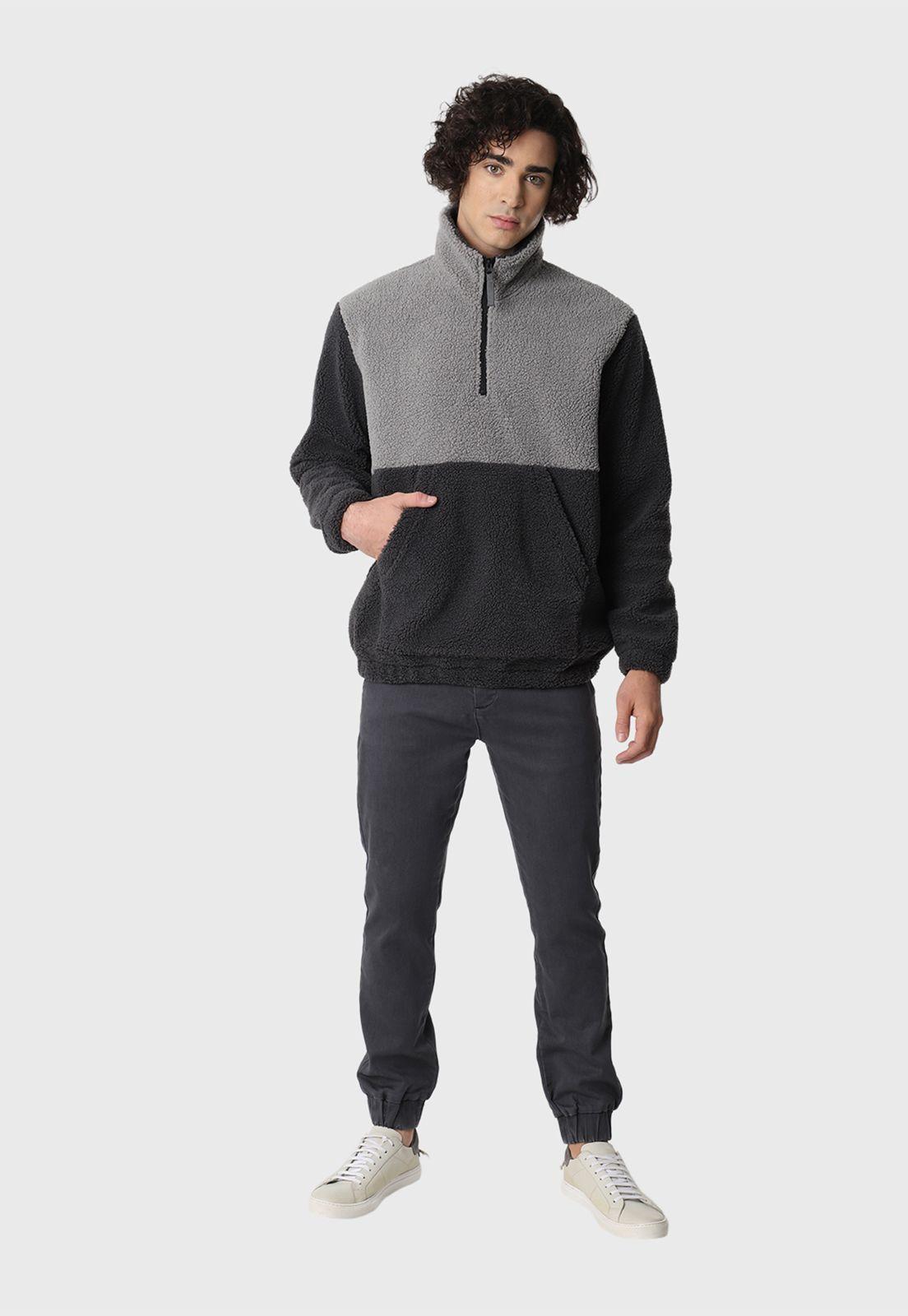 Poleron Cordero Half Zipper Guy Laroche-4
