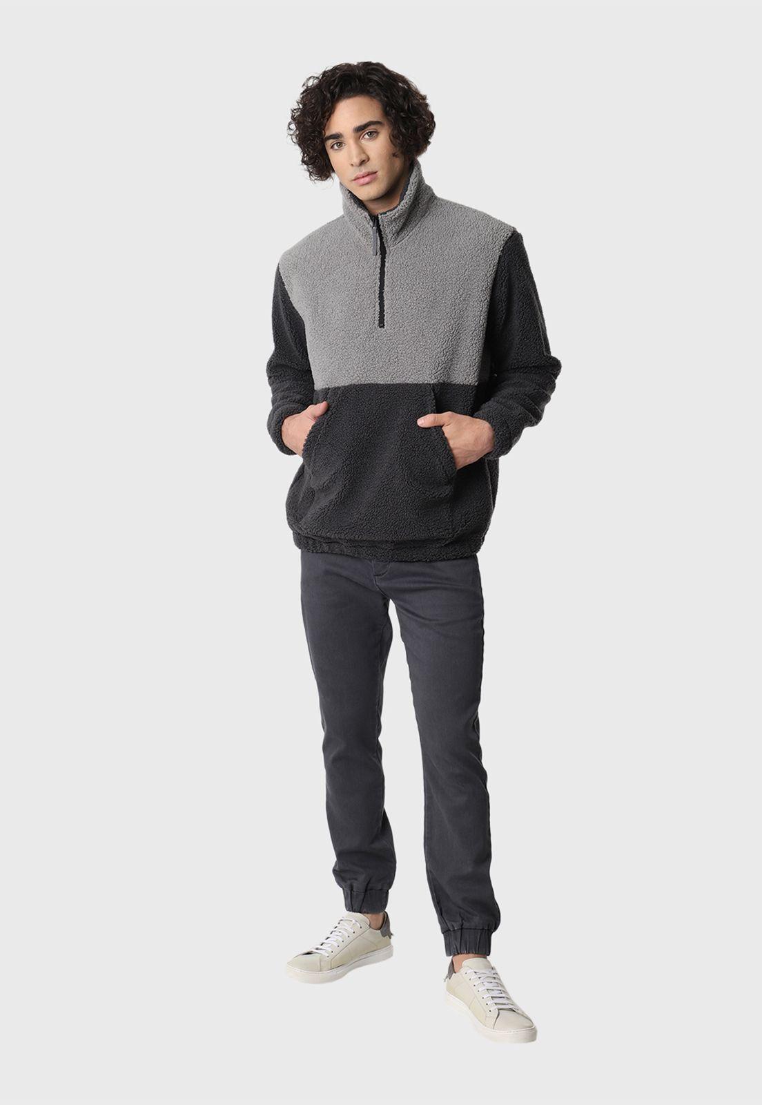 Poleron Cordero Half Zipper Guy Laroche-3