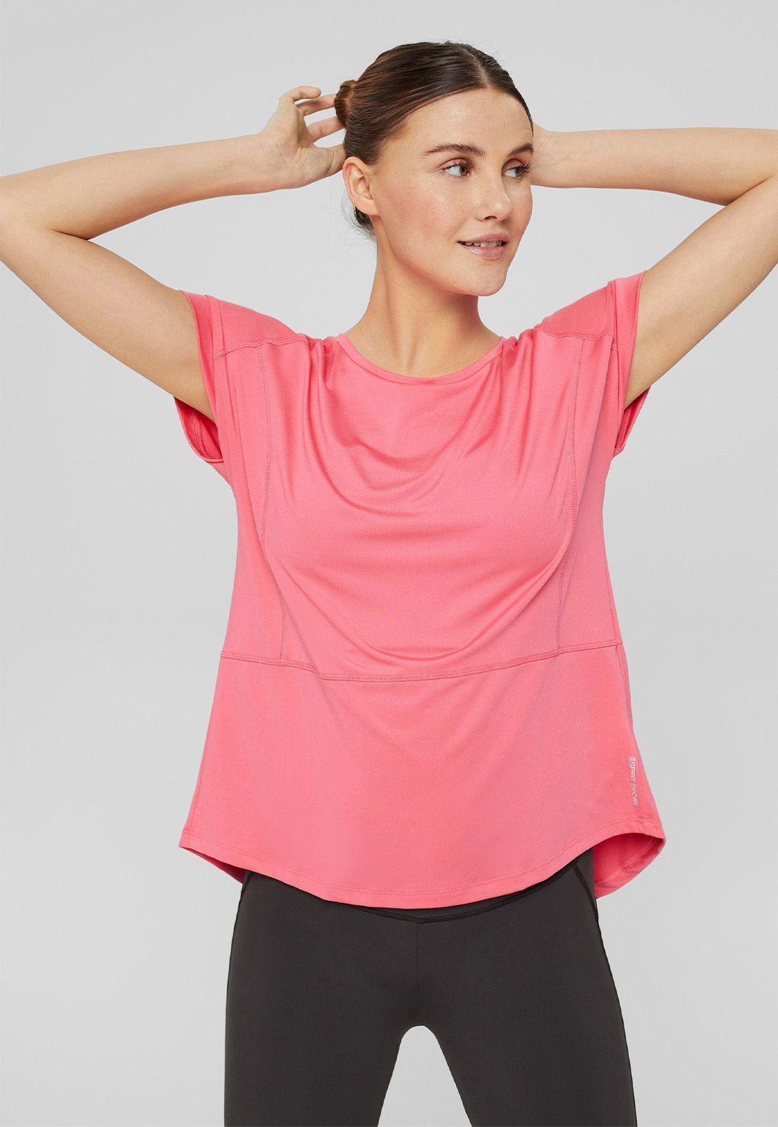 Polera Deportiva Mujer Manga Corta Esprit-0