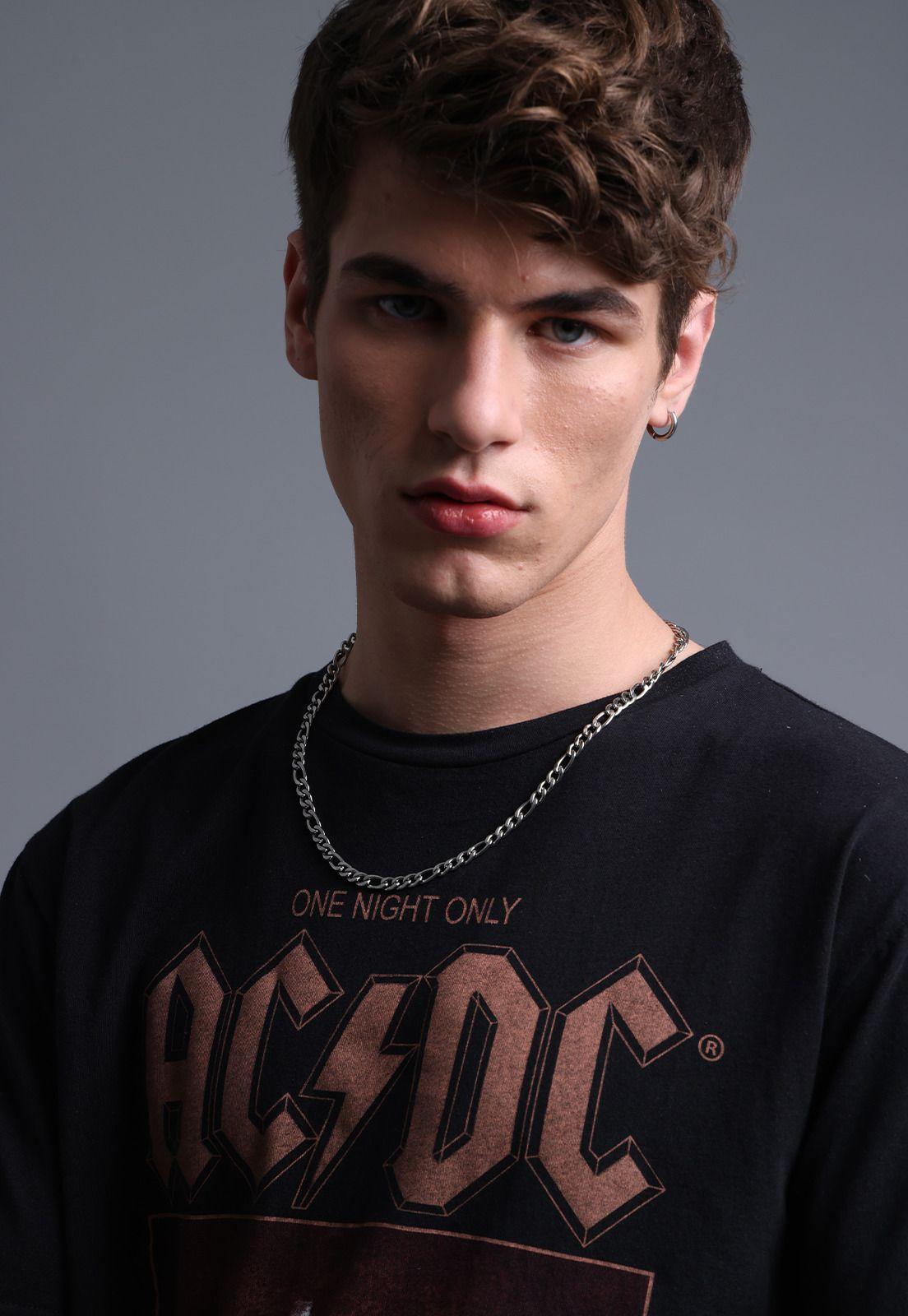 Polera Rock AC/DC Hombre Soviet SPOH568NE-1