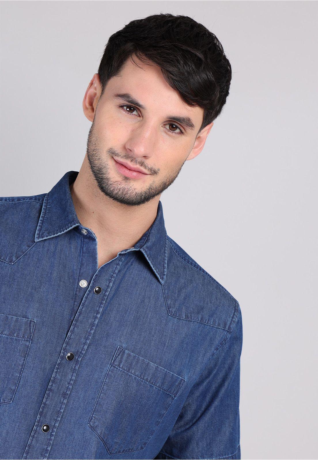 Camisa Casual Denim Soviet SCVF017AO-2