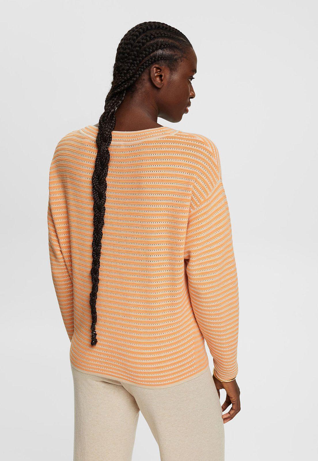 Sweater Con Mezcla De Puntadas Mujer Esprit-1
