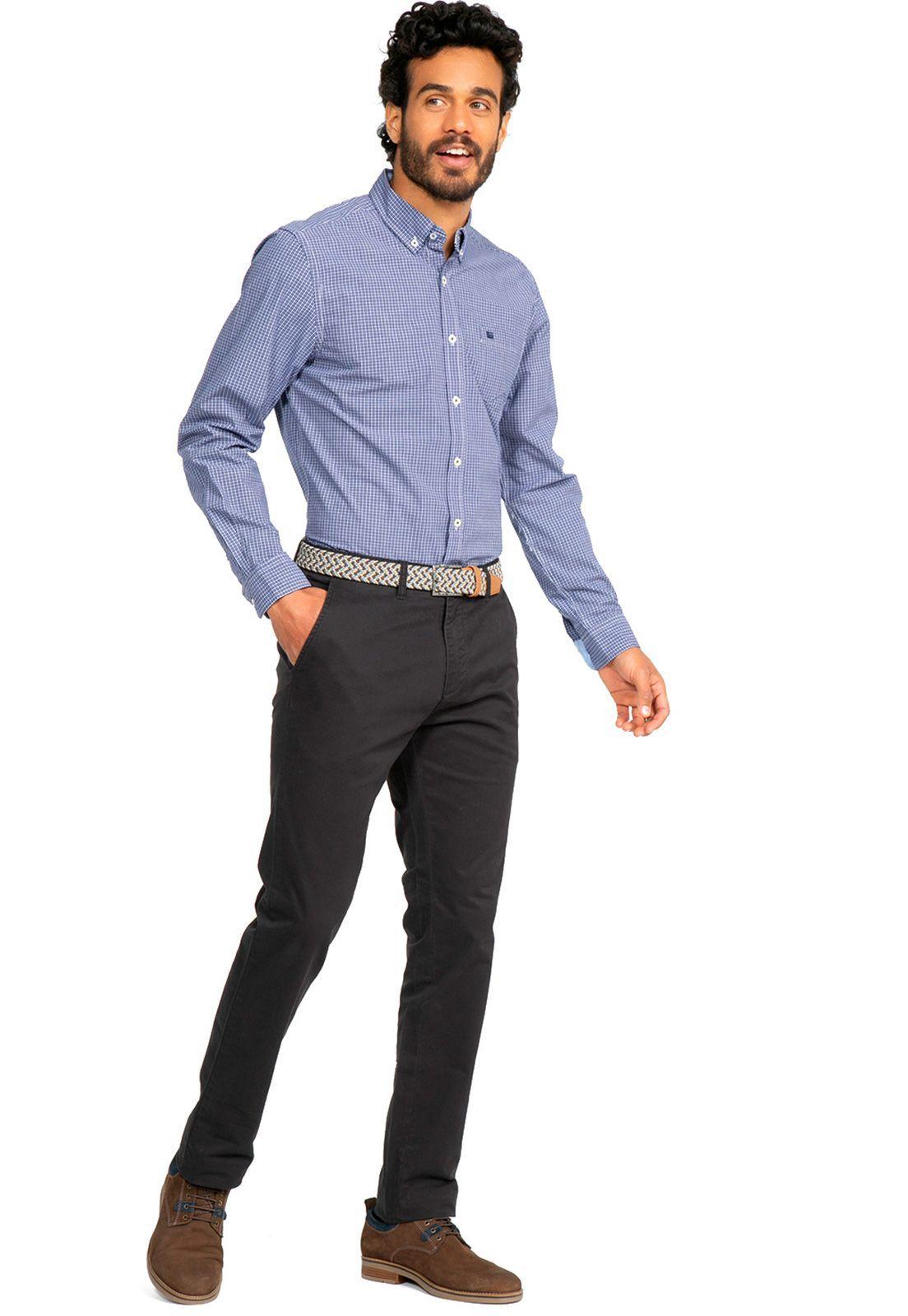 Pantalón semi formal-0