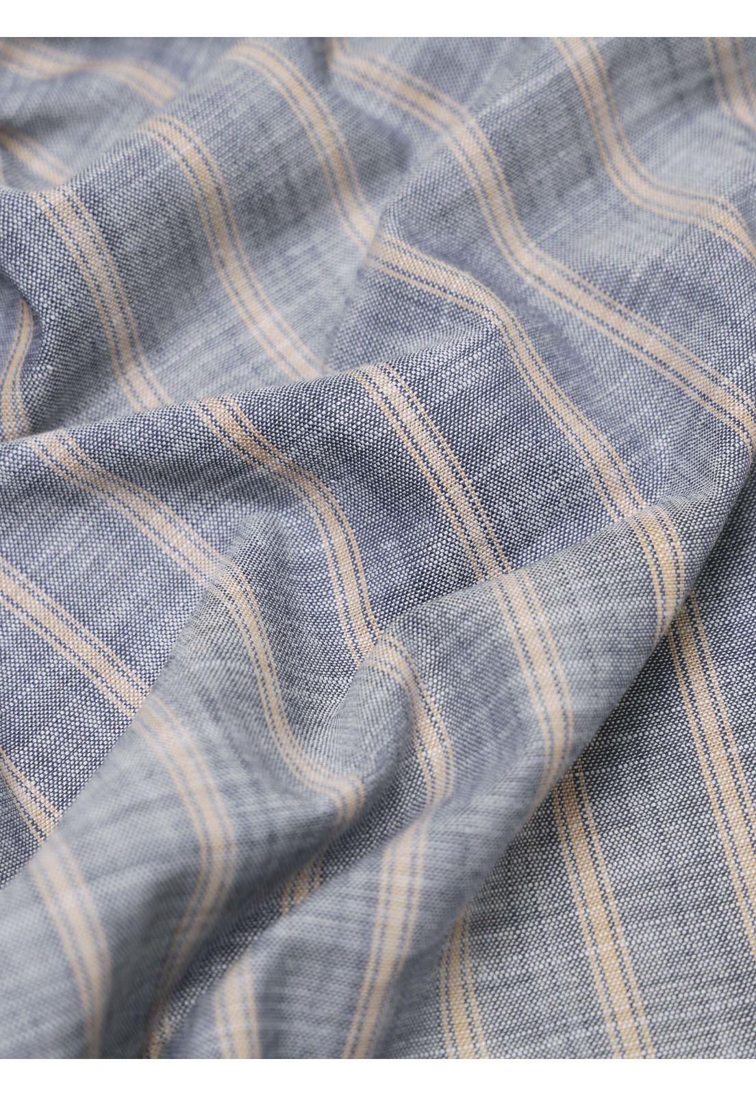Camisa A Rayas Regular Fit Denim Piero Butti PBDVF24DE-5